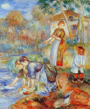 lavanderas Pierre Auguste Renoir Pinturas al óleo